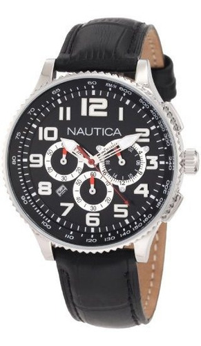 Náutica Hombren 22596m Ocn 38 Mid Br. Reloj Cronógrafo