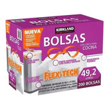 Bolsas Plástico Para Basura Cestos Cocina 200 Pzs 49.2lt Msi