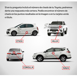 Calco Juego De Franjas Toyota Hilux 2016-2020 Cabina Doble
