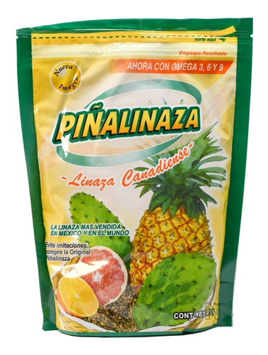 Piñalinaza  Linaza De Canada En Polvo 470gr