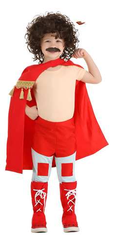 Disfraz De Luchador Nacho Libre Para Niños Y Bebes Envio Gratis