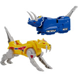 Power Rangers Mighty Morphin Triceratops & Sabertooth Tiger