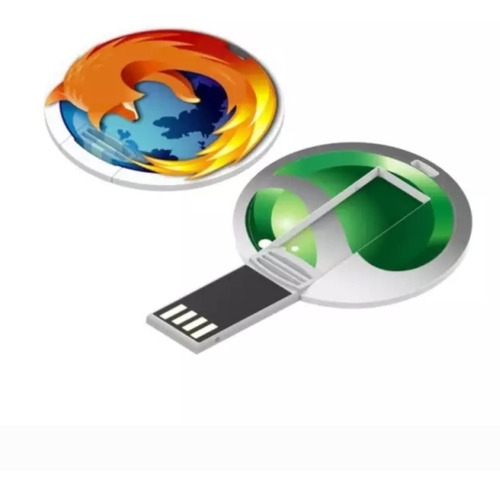 Pen Drive Tarjeta Circular 8 Gb Logo Entrega Inmediata!