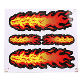 Pegatina Sticker Calcomanía Flama De Fuego Para Auto Barco