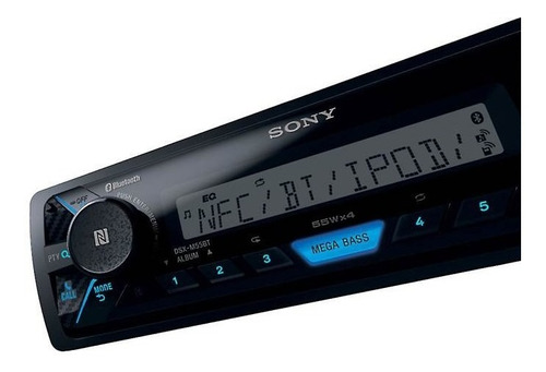 Toca Rádio Automotivo Sony Dsx-m55bt Nfc/usb/bt Ios/android