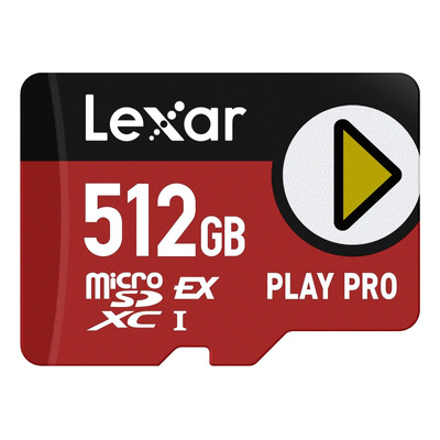 Tarjeta Microsd Lexar Express Play Pro 512gb 900mb\u002Fs | Envío gratis