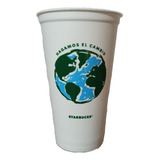 Vaso Starbucks Original Blanco Día Del Planeta 2021