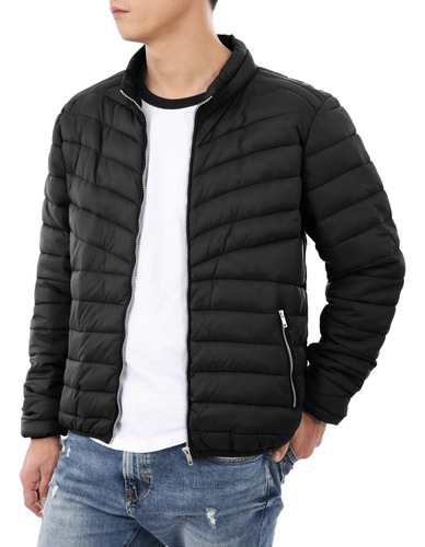 Chamarra Hombre Acolchada Tipo Puffer Capitonada 