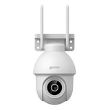 Câmera Segurança Externa Wifi 360° Inteligente Branca