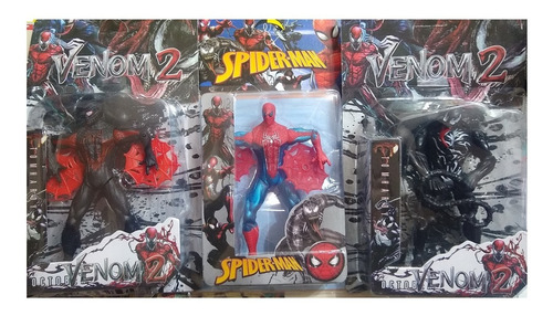 Combo Miles Morales Venom Spiderman Los 3 Personajes Env Gts