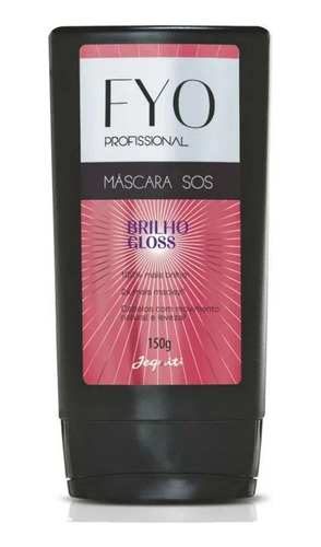 Mascara Sos Fyo Brilho Gloss Jequiti 150 G Fyo Profissional