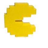 Figura Pac Man Videojuego Atari Arcade 3d Pixel