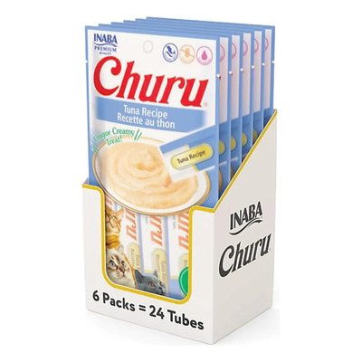 Churu Premio Para Gato Atún 6 Env C\u002F4 Tubos De 14 G | Envío gratis