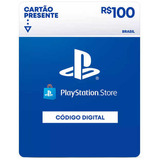 Cartão Playstation Psn Card 100