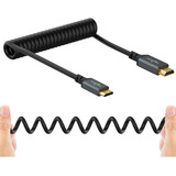 Cable En Espiral Twozoh Mini Hdmi A Hdmi, Mini Hdmi En Espir