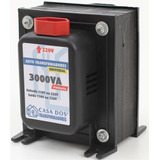 Transformador 3000va 110v/220v Aparelho De Som Até 1700w 