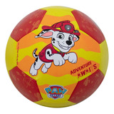 Balón De Fútbol No. 3 Voit Paw Patrol Marshall Action Color Amarillo