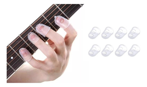 Protectores Dedos Guitarra Cello Bajo Instrumentos De Cuerda