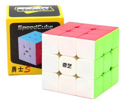 Cubo Rubik Qiyi Warrior S Stickerless Speed 3x3 Regalo Niños