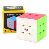 Cubo Rubik Qiyi Warrior S Stickerless Speed 3x3 Regalo Niños