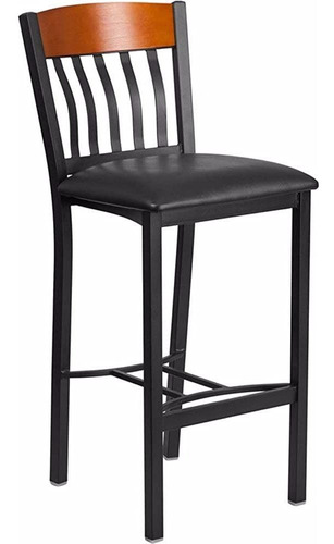 ~? Flash Furniture 2 Pk. Eclipse Series Vertical Back Black 