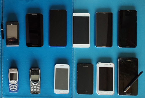 Lote De Teléfonos Celulares Usados. Varios Modelos
