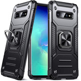 Funda Para Samsung Galaxy S10 Plus - Negra Con Soporte