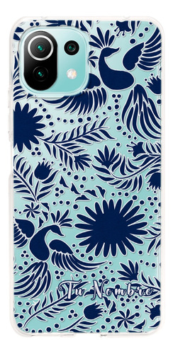 Funda Para Xiaomi Diseño Mexicano Tenango Flores Tu Nombre