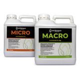 Kit Nutrientes Hidroponia Verdeagua Macro + Micro 5 Litros