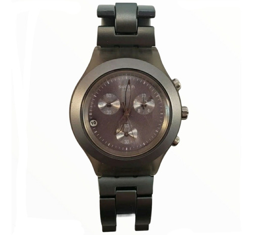 Reloj Swatch Irony Diaphane Aluminium Full Blooded Sm4007