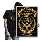 Quadro Decoração Rock Blues Black Sabbath Tamanho A2 03
