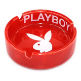 Cenicero Circular Rojo Play Boy Kubayoff
