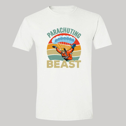 Playera Hombre Paracaidismo Deporte Vintage Sk1027