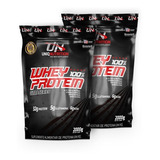 2x Whey Protein Uniq (4 Kilos) Isolado Hidrolisado 0 Soja