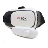 Oculos 3d Realidade Virtual Celular Jogos Com Controle Hd