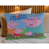 Fronha Infantil Capa De Travesseiro Peppa Pig