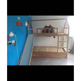 Cama Cucheta Casita Montessori Paraiso