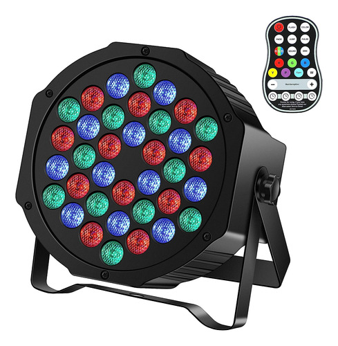 Luces Par De Escenario Recargables Rgb 36 Led Batería ...