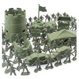 Juego De Minijuguetes Soldier Playset Para Niños, Accesorios