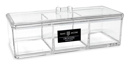 Isaac Jacobs Organizador Apilable Rectangular De Acrilico Tr