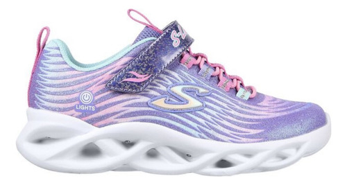 Tenis Skechers Niña Mystical Bliss 302321l Lavanda-mul