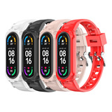 4pcs Correa Pulsera La Serie Glaciar Para Xiaomi Band 34567