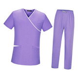 . Conjunto De Uniforme Para Mujer, Blusa Y Pantalones,