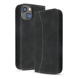 . Funda Mybat Cartera Para iPhone 14 Plus - Negra Executive 