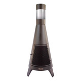 Fogonero Calefactor Bbq Grill Con Chimenea A Leña