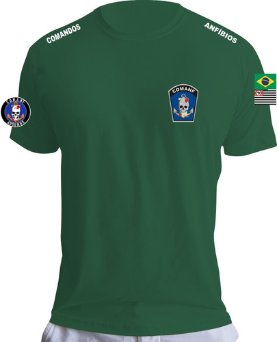 Camisa Camiseta Comanf Comando Anfíbio Marinha Do Brasil