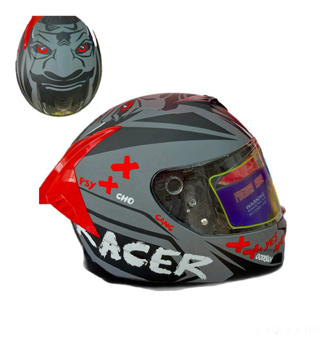 Cascos Para Motocicleta Certificado Dot Ece Pioneer Rider Xl