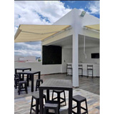 Toldo Plegable Enrollable De 3x2 Mts De Pared Retractil 