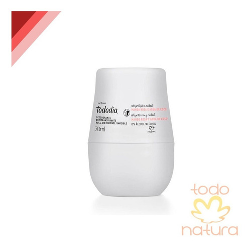 Desodorante Antitranspirante Roll On Mango Rosa Coco Natura