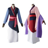 Vestido De Hua Mulan En 2 Colores, Cosplay, Halloween, Cospl